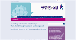 Desktop Screenshot of lebensberatung.info